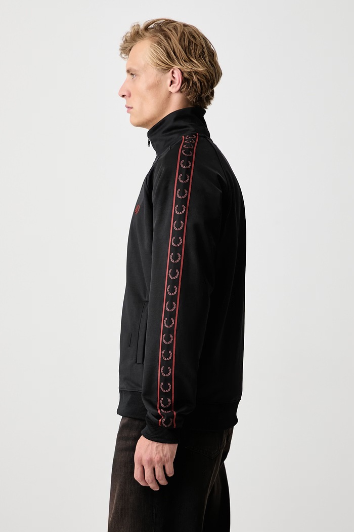 Bluza rozpinana męska Fred Perry J5557.220 czarny
