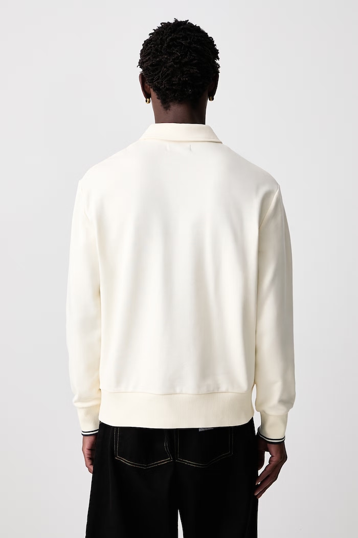 Odzież Fred Perry Bluza męska bawełniana M2426.170 beżowy