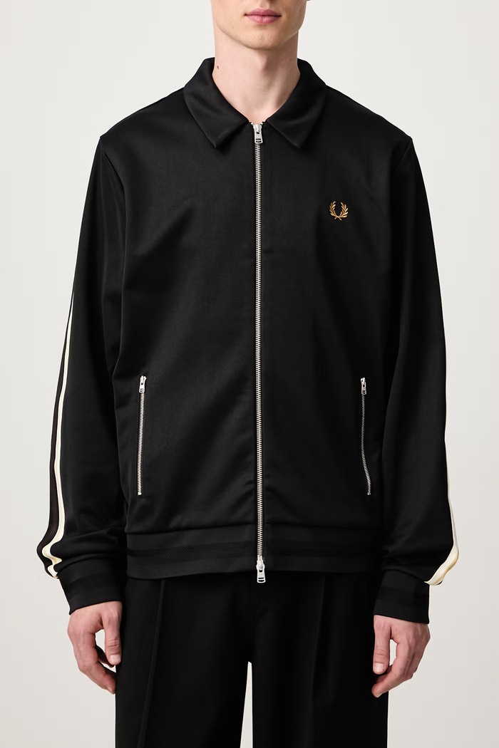 Bluza rozpinana męska Fred Perry czarny J3308.102