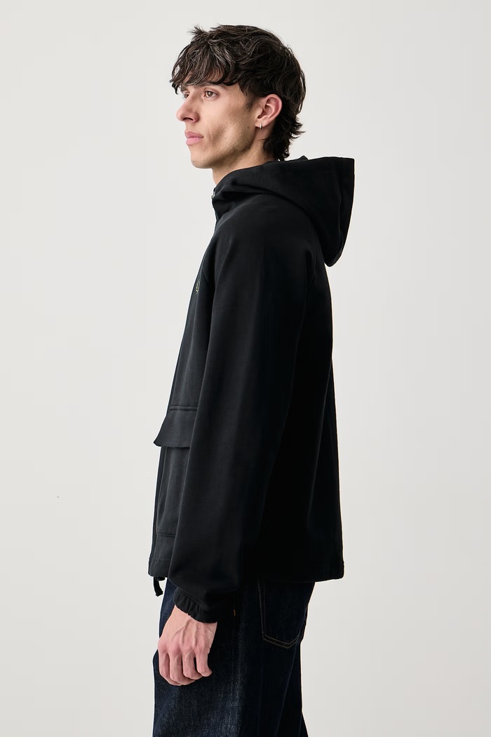 Bluza z kapturem męska bawełniana Fred Perry M3673.102 czarny