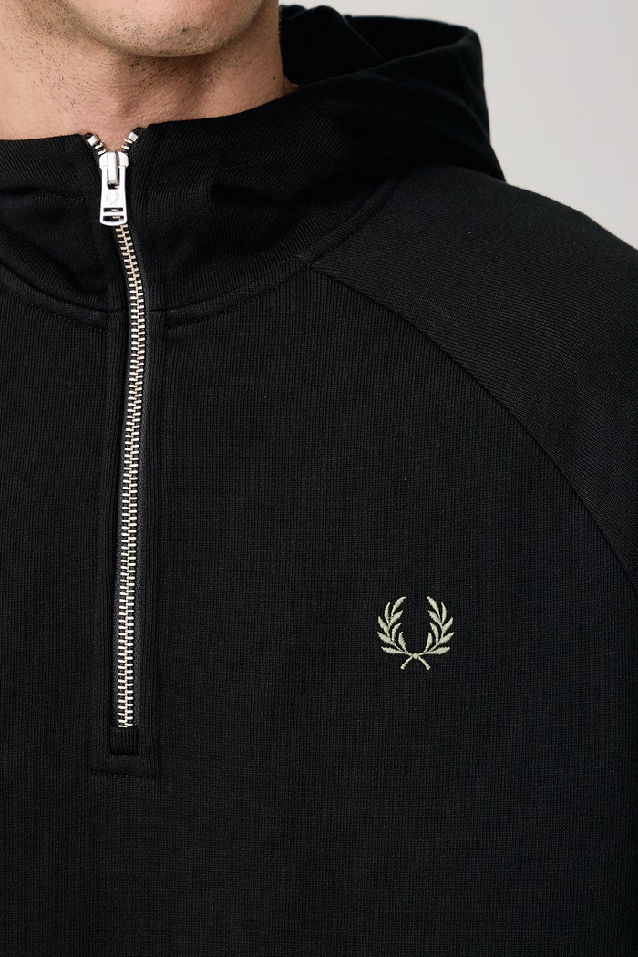 Fred Perry Bluza z kapturem męska bawełniana M3673.102