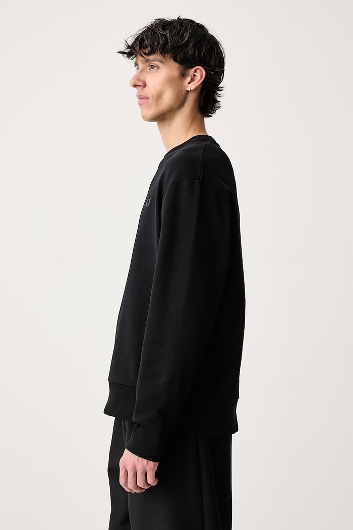 Bluza męska bawełniana Fred Perry M3622.102 czarny