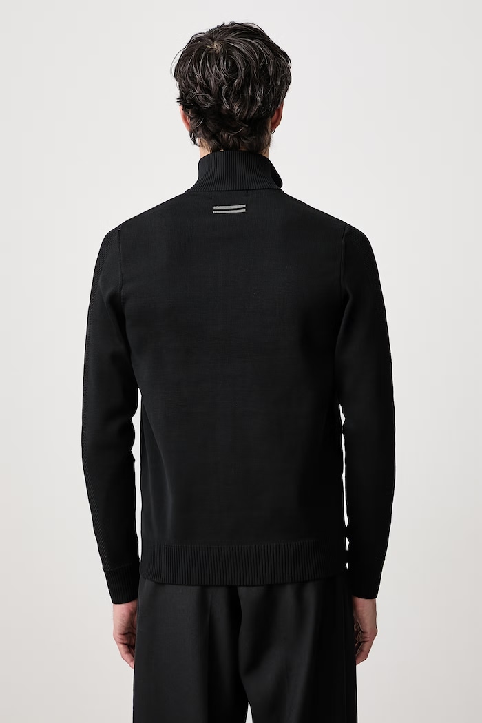 Odzież Fred Perry Bluza rozpinana męska K3317.102 czarny