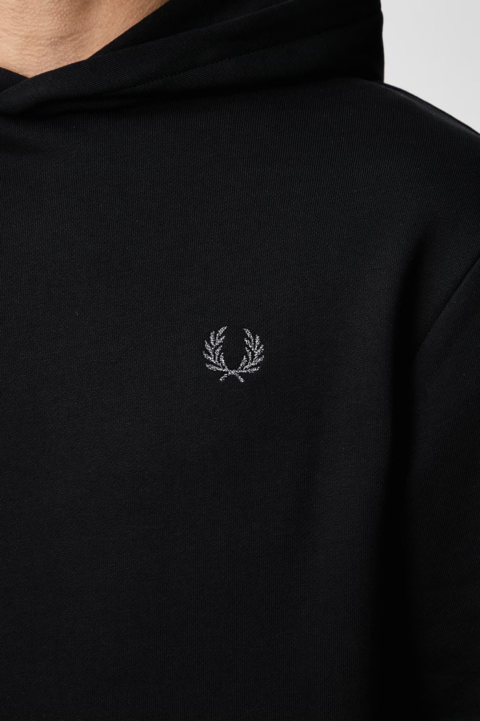 Fred Perry Bluza z kapturem bawełniana męska M3498.102