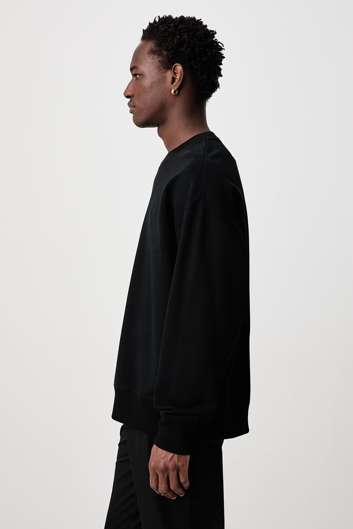 Bluza męska bawełniana Fred Perry M3497.102 czarny