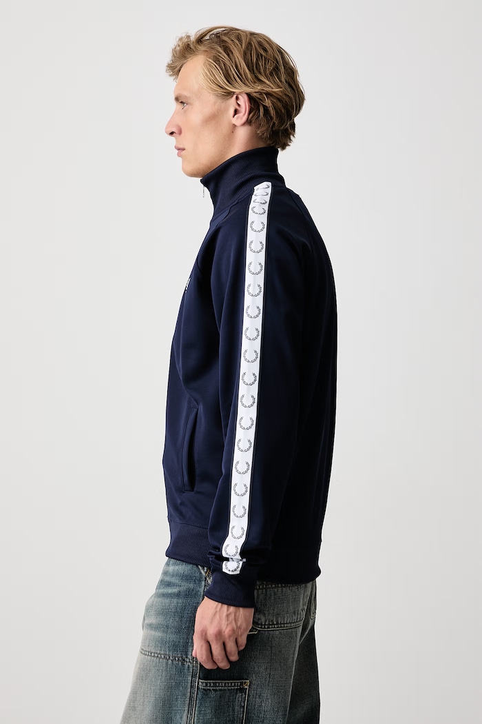 Bluza rozpinana męska Fred Perry J4620.885 granatowy