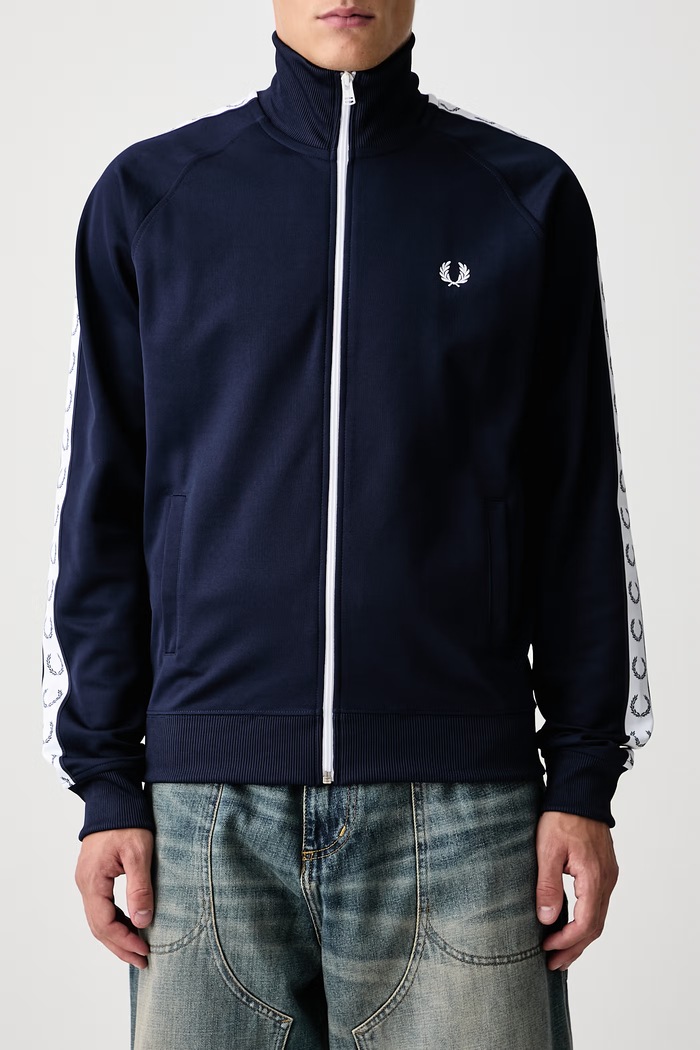Bluza rozpinana męska Fred Perry granatowy J4620.885