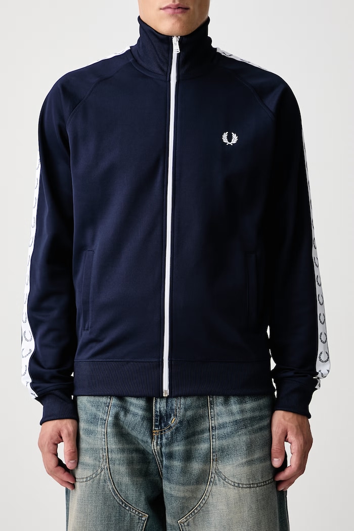 Bluza rozpinana męska Fred Perry granatowy J4620.885