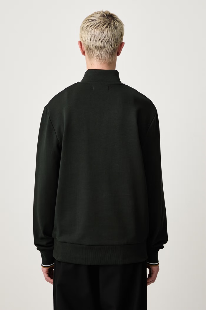 Odzież Fred Perry Bluza męska bawełniana M3574.78C zielony