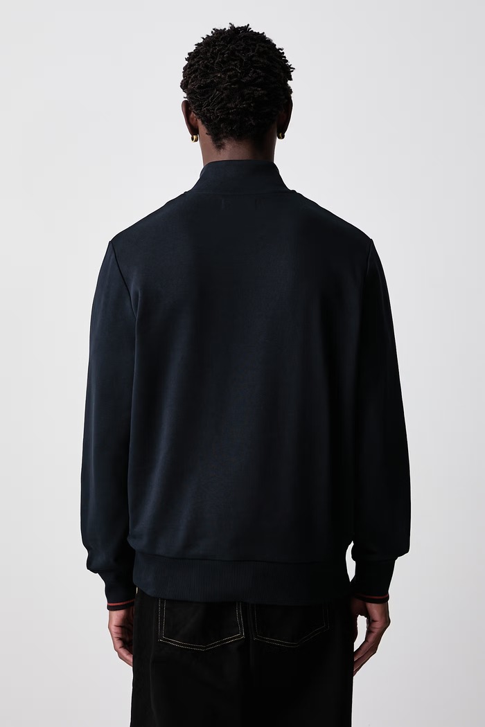 Odzież Fred Perry Bluza męska bawełniana M3574.75C granatowy