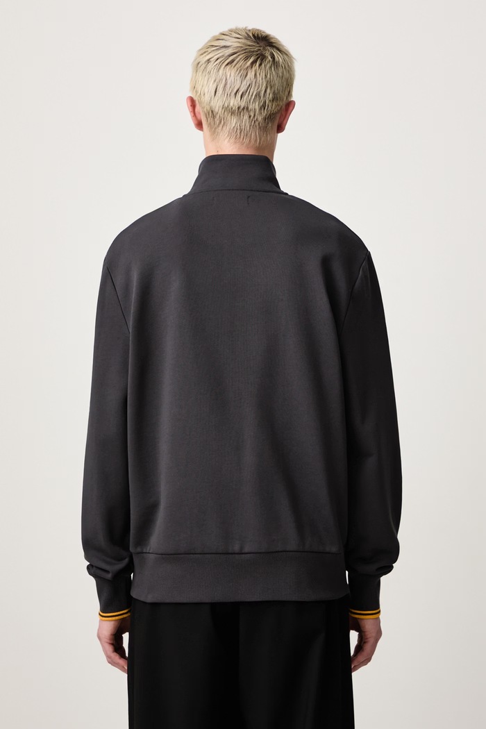 Odzież Fred Perry Bluza rozpinana męska bawełniana J3340.61C szary