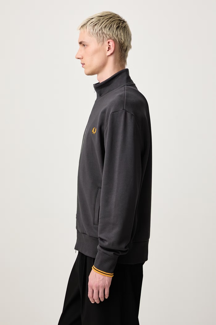 Bluza rozpinana męska bawełniana Fred Perry J3340.61C szary