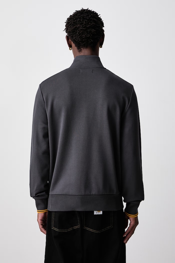 Odzież Fred Perry Bluza męska bawełniana M3574.85C szary