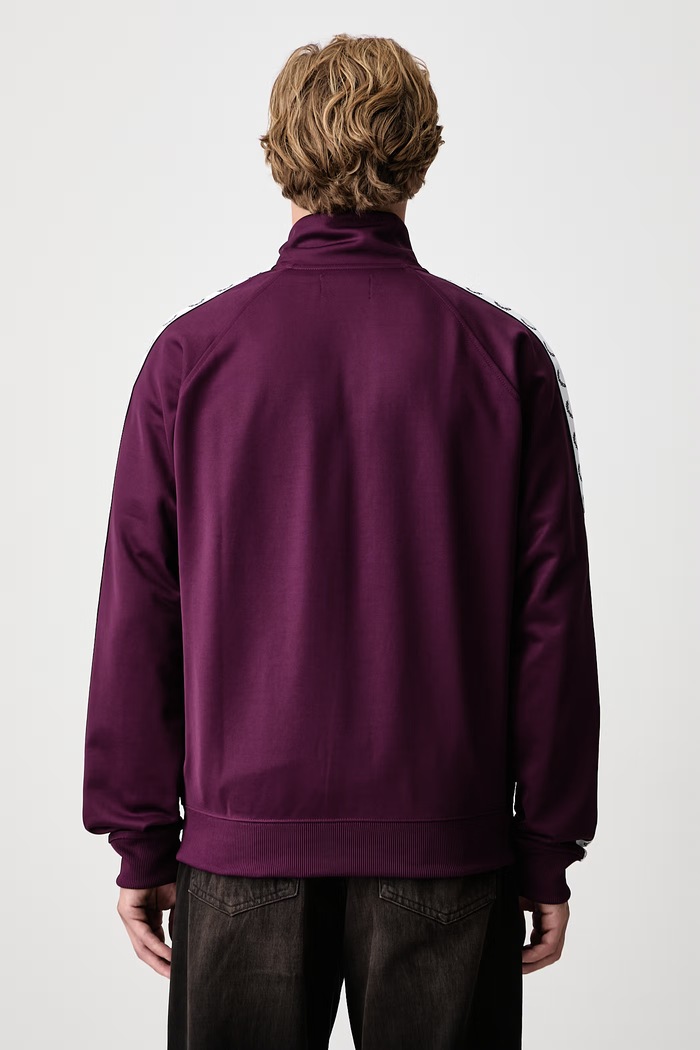 Odzież Fred Perry Bluza rozpinana męska J5557.37C fioletowy