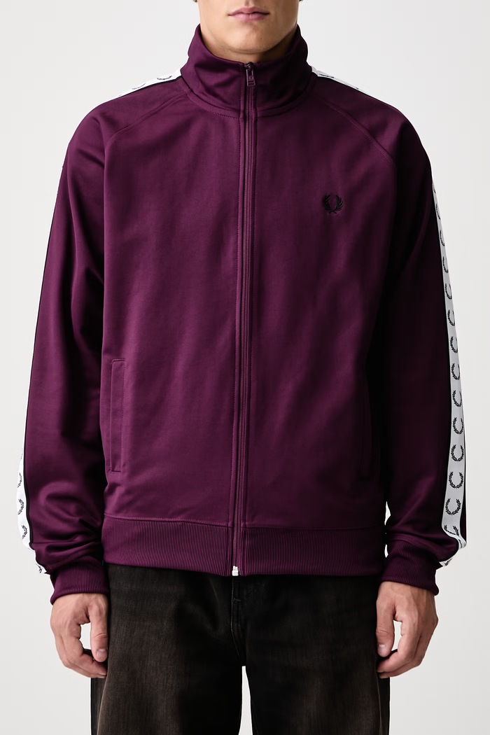 Bluza rozpinana męska Fred Perry fioletowy J5557.37C