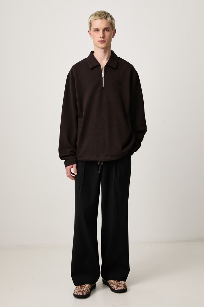 Fred Perry Bluza męska bawełniana M3688.33C brązowy AW26