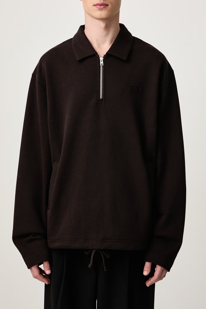 Bluza męska bawełniana Fred Perry brązowy M3688.33C