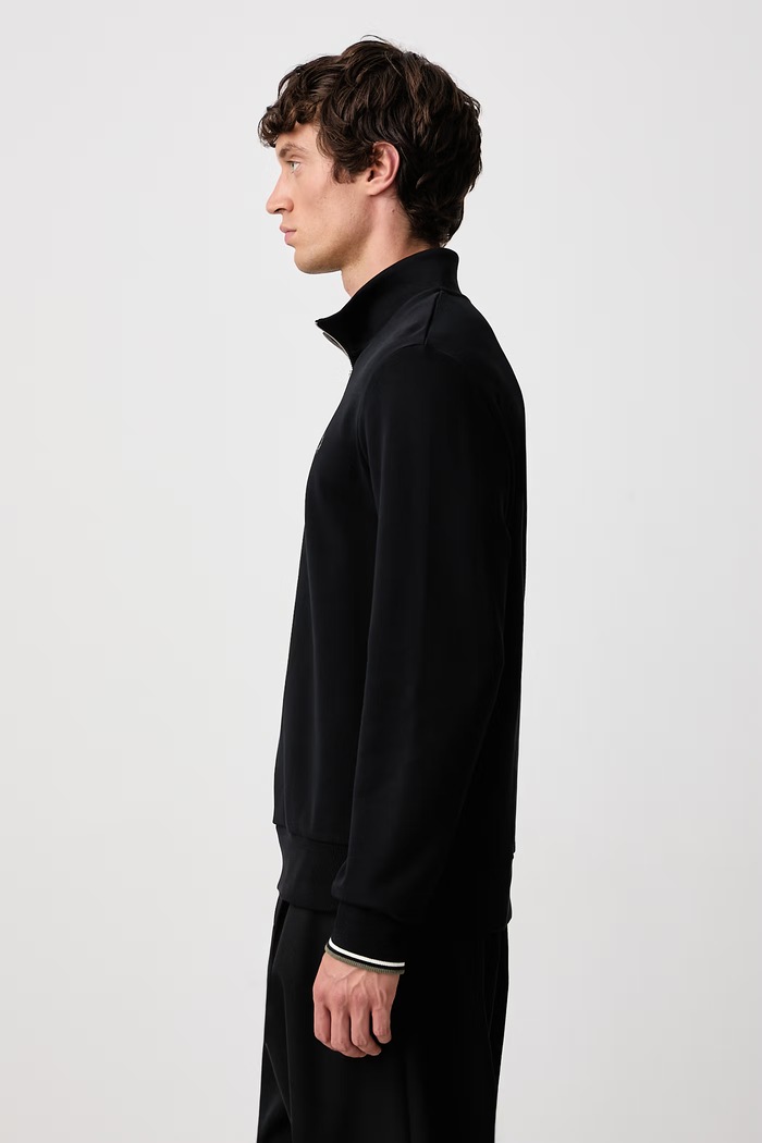 Bluza męska bawełniana Fred Perry M3574.W54 czarny