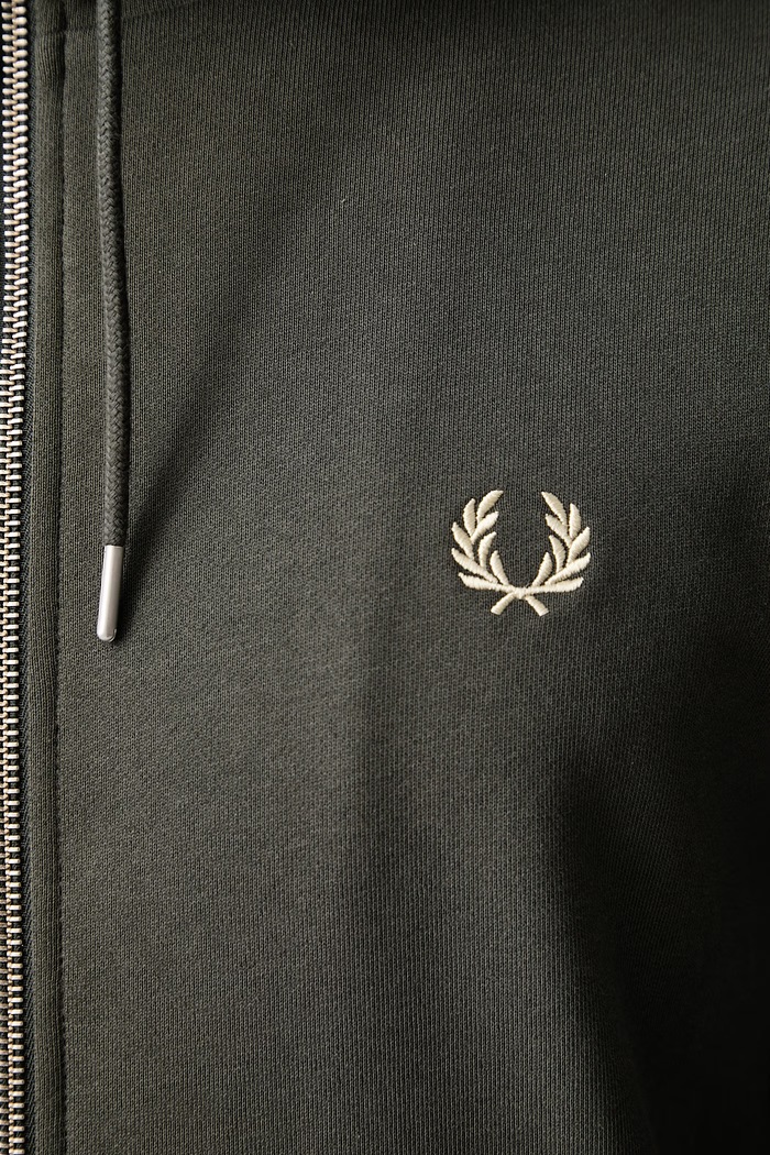 Fred Perry Bluza rozpinana z kapturem męska bawełniana J7536.U98