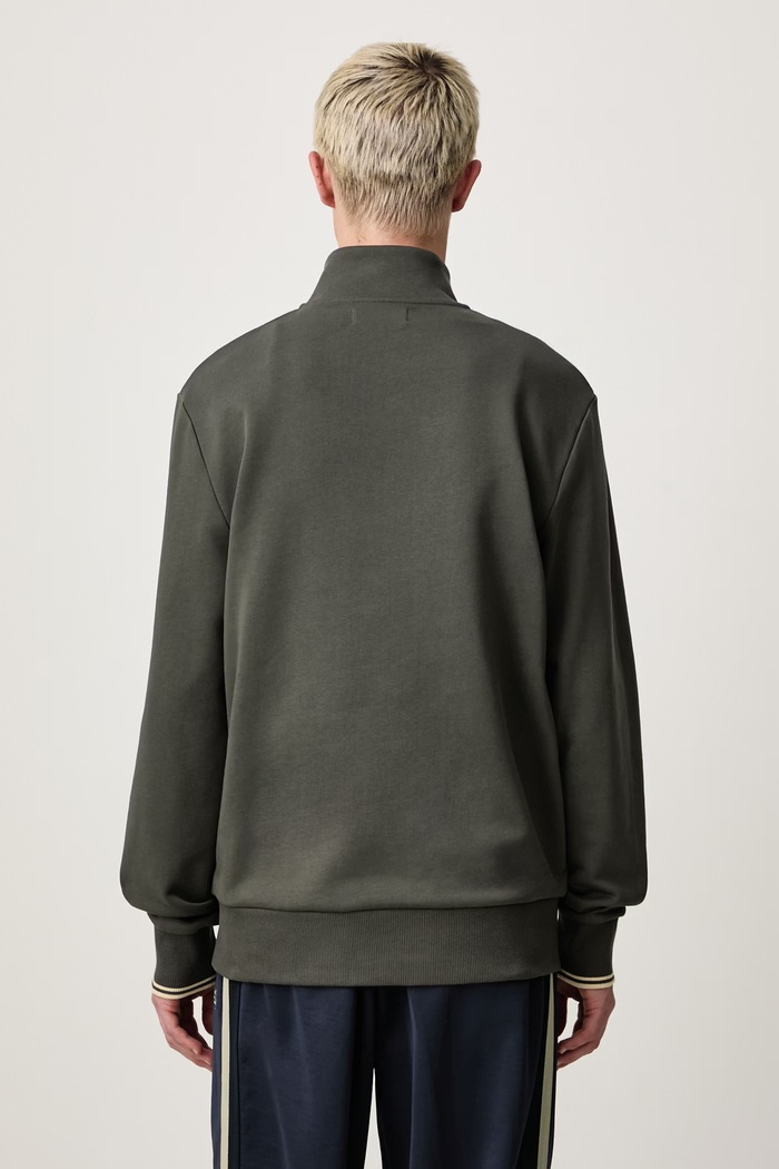 Odzież Fred Perry Bluza męska bawełniana M3574.U98 zielony