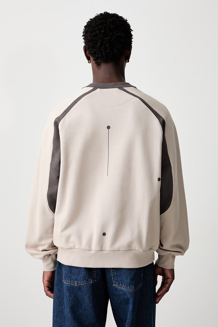 Odzież adidas Originals bluza męska bawełniana Running x Hermanos Koumori KY6697 beżowy
