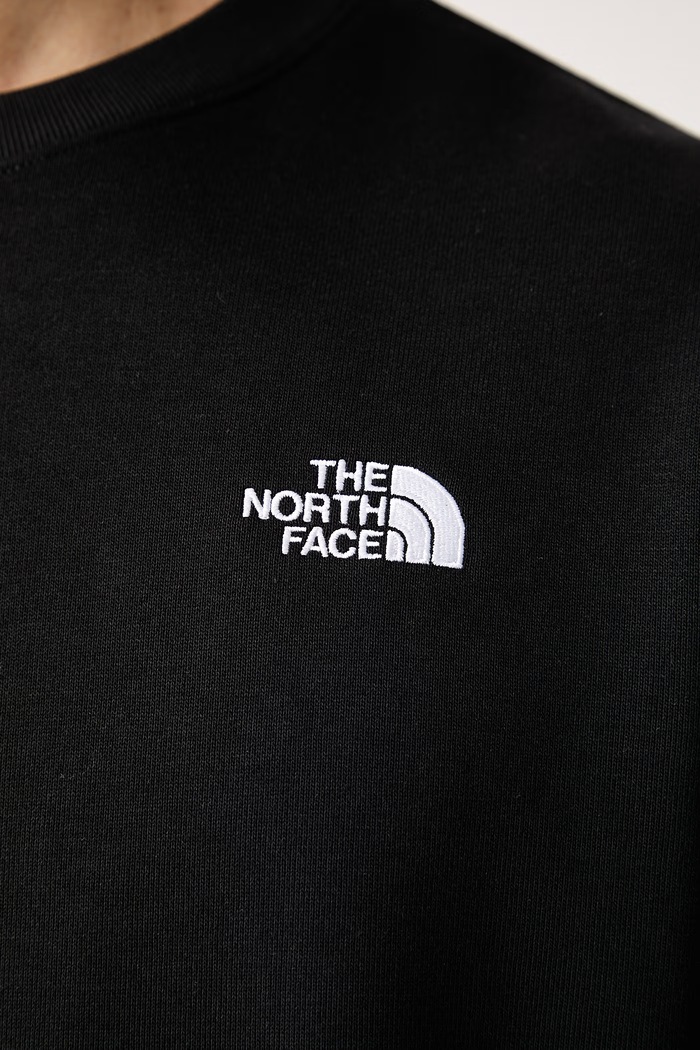 Μπλούζα ανδρική με βαμβάκι Essential The North Face μαύρο NF0A8FXAJK31