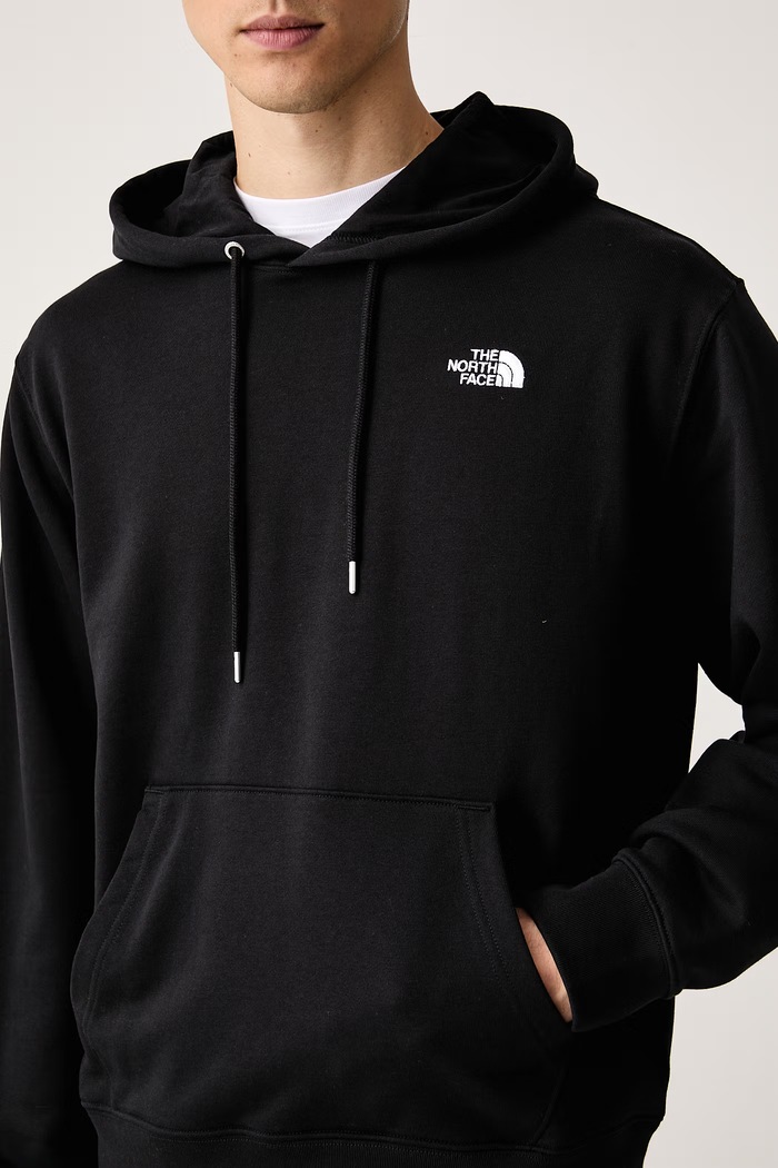 Dukserica sa kapuljačom s pamukom Essential The North Face NF0A8FX9JK31 crna