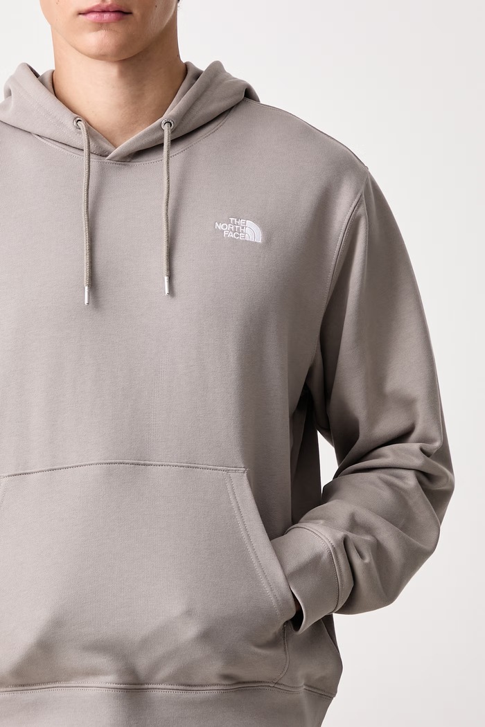 Mikina s kapucňou pánska s bavlnou Essential The North Face NF0A8FX92MB1 béžová
