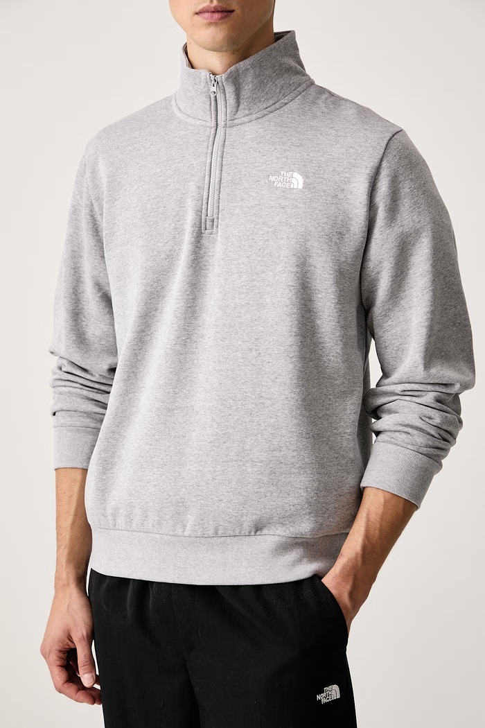 Μπλούζα ανδρική με βαμβάκι Evolution The North Face NF0A8ET4CQO1 γκρί