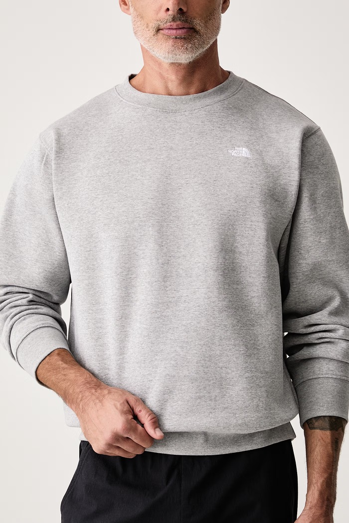 Μπλούζα ανδρική με βαμβάκι Essential The North Face NF0A8DP7CQO1 γκρί