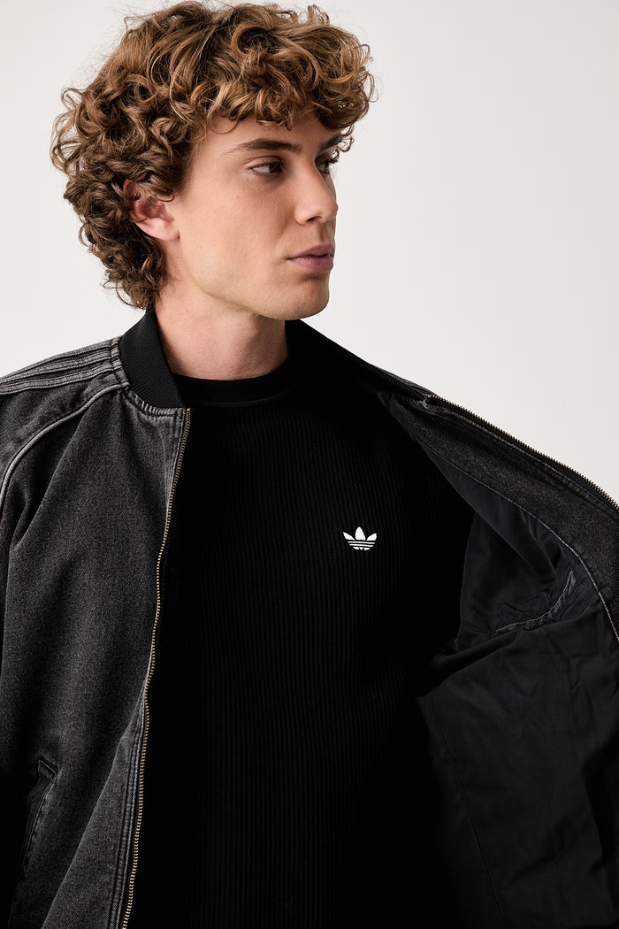 adidas Originals bluza rozpinana męska jeansowa IB6948
