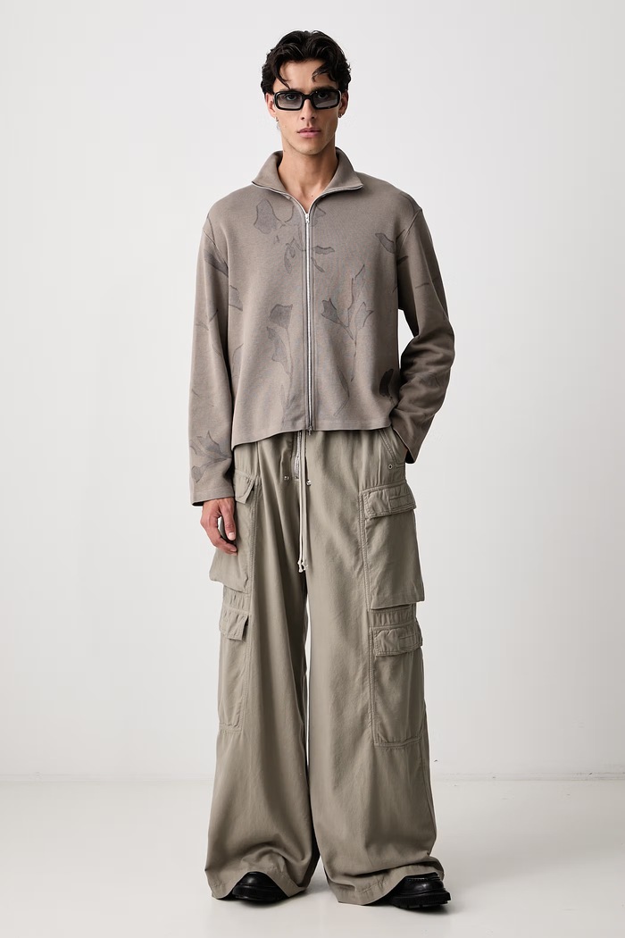 Our Legacy Bluza rozpinana bawełniana męska M4266SS beżowy AW26