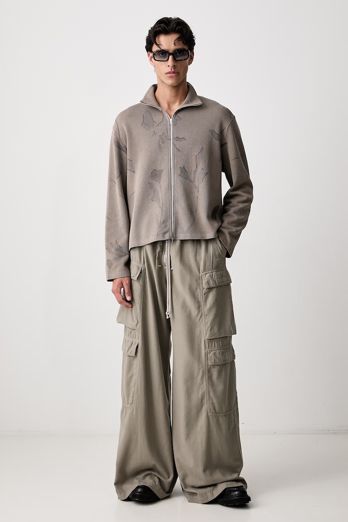 Our Legacy Bluza rozpinana bawełniana męska M4266SS beżowy AW26