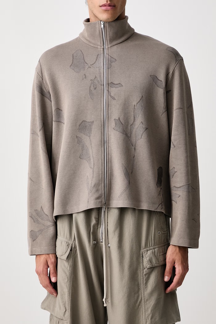 Bluza rozpinana bawełniana męska Our Legacy beżowy M4266SS