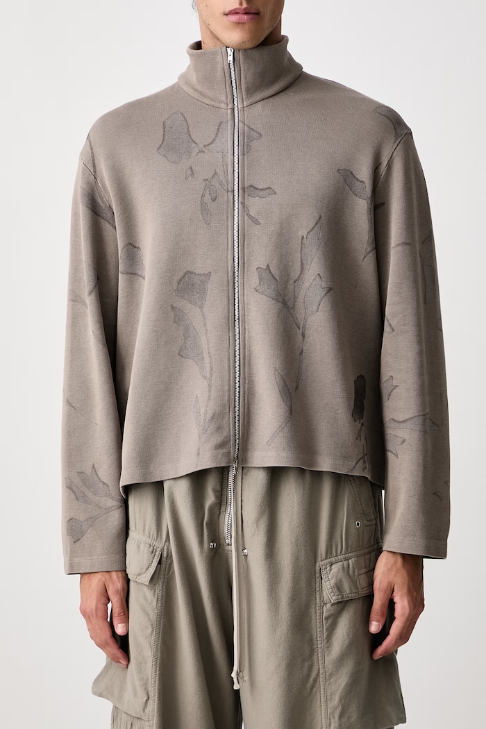 Bluza rozpinana bawełniana męska Our Legacy beżowy M4266SS
