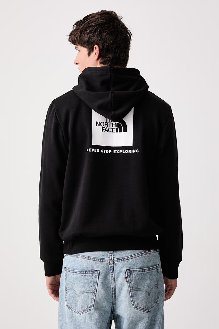 The North Face Μπλούζα με κουκούλα ανδρική με βαμβάκι Evolution μαύρο NF0A8CWPJK31