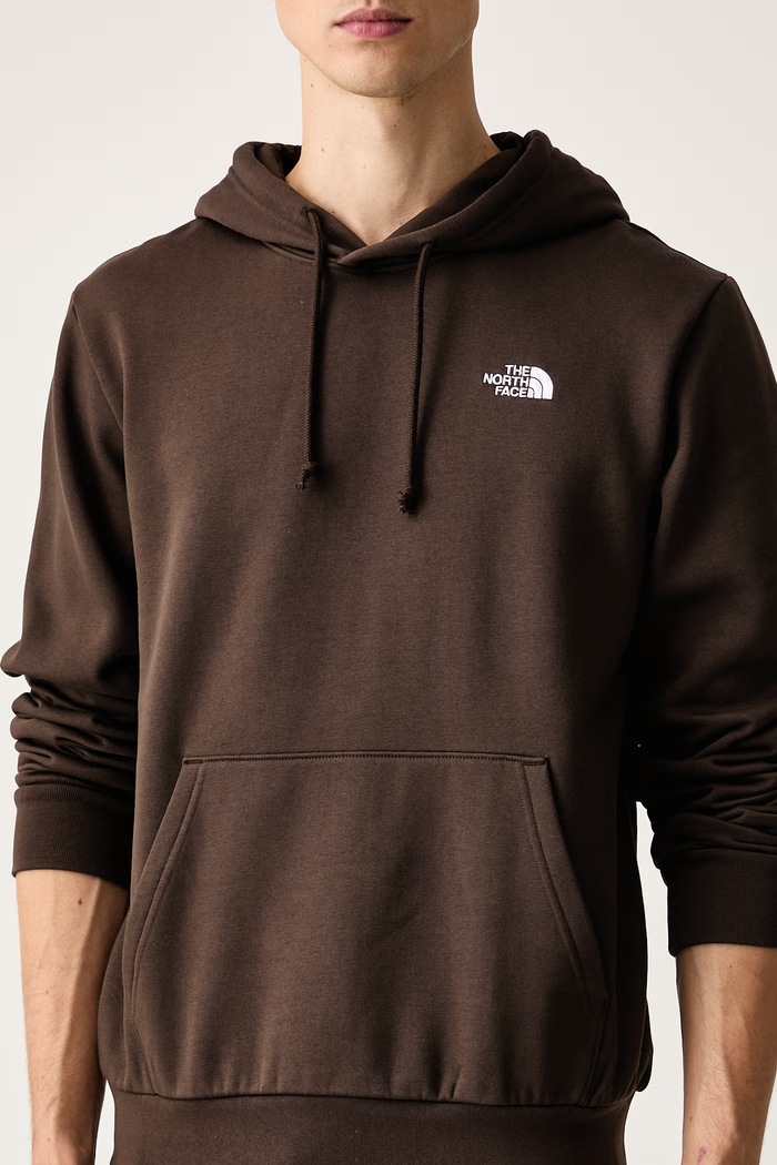 Bluza z kapturem męska z bawełną Evolution The North Face NF0A8CWMNMF1 brązowy