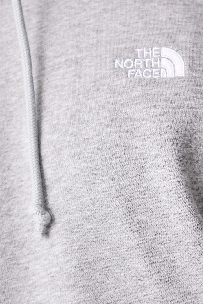 Mikina s kapucňou pánska s bavlnou Evolution The North Face sivá NF0A8CWMCQO1