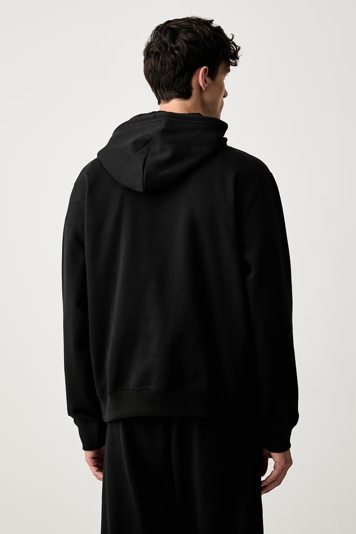 Odzież The North Face bluza z kapturem męska z bawełną Essential NF0A8CW7JK31 czarny