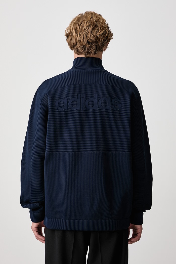 Odzież adidas Originals Cutline Knitted bluza męska KR9118 granatowy