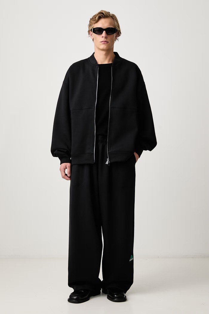 adidas Originals Equipment Spacer bluza rozpinana z bawełną męska KR3971 czarny AW26