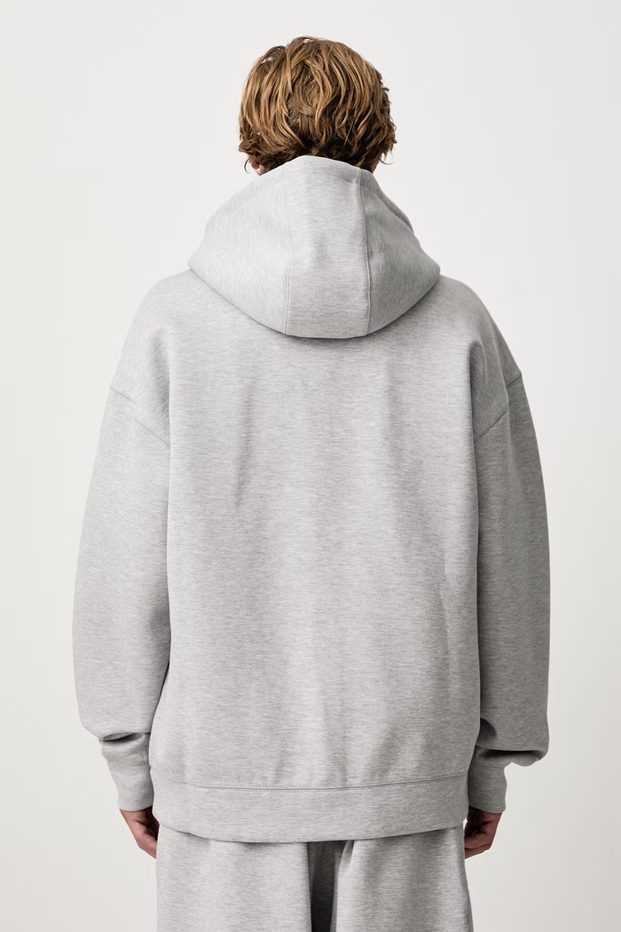 Odzież adidas Originals Spacer bluza rozpinana z kapturem z bawełną męska KR1412 szary