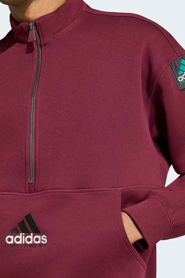 Odzież adidas Originals Equipment Spacer bluza z bawełną męska KR1411 bordowy