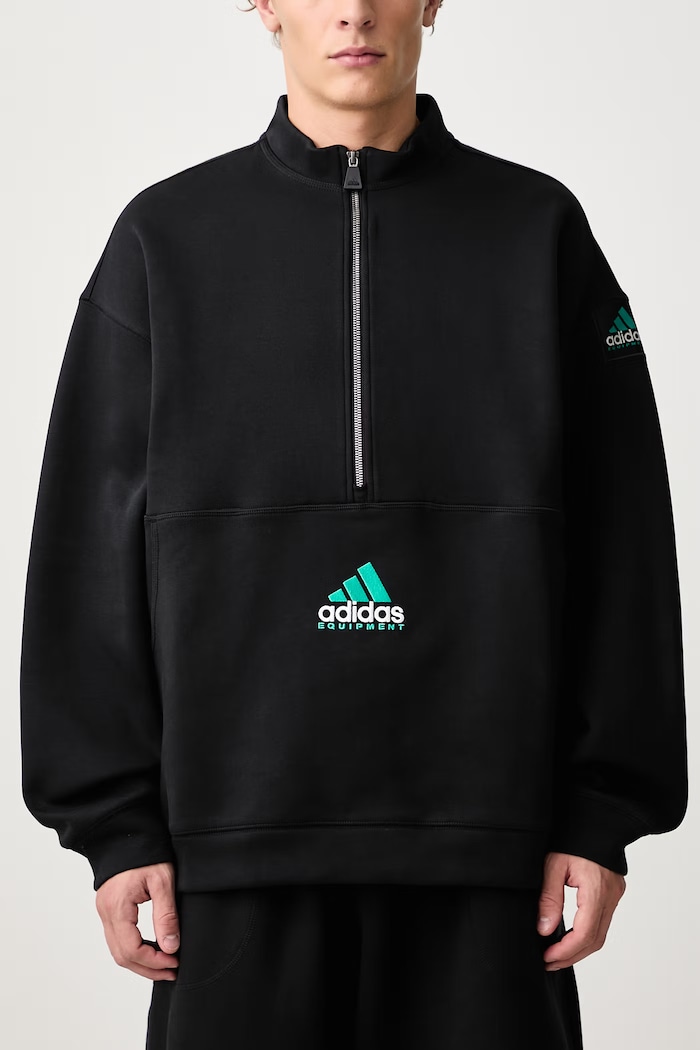 Equipment Spacer bluza z bawełną męska adidas Originals czarny KR1410