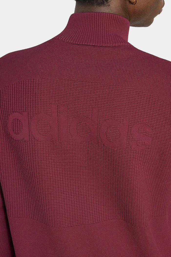 Cutline Knitted bluza rozpinana męska adidas Originals bordowy KQ9445