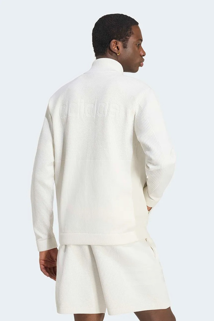 adidas Originals Cutline Knitted bluza rozpinana męska KQ9444 biały AW26