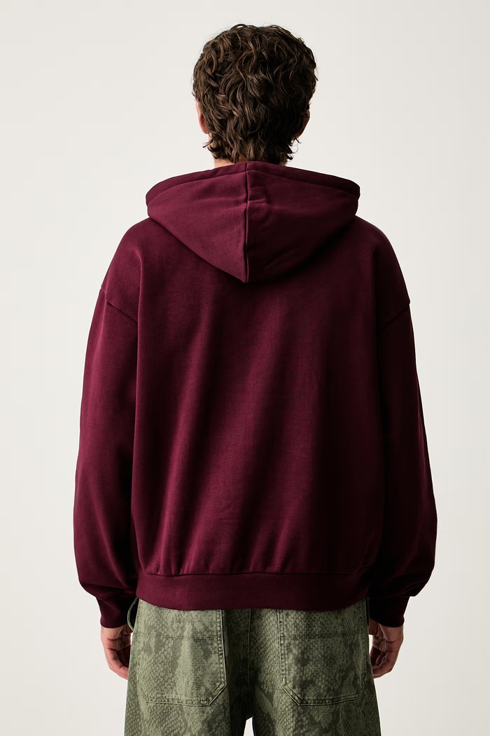 Oblečenie adidas Originals mikina s kapucňou pánska s bavlnou Adicolor Classics KS7506 burgundské