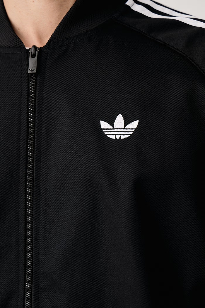 Суичър с цип мъжки SST Adicolor Classic Cotton Twill adidas Originals черен KR1371