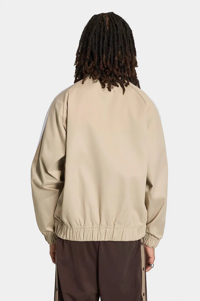 adidas Originals Μπλούζα με κουμπιά ανδρική SST Adicolor Classic Cotton Twill KR1369 μπεζ AW26