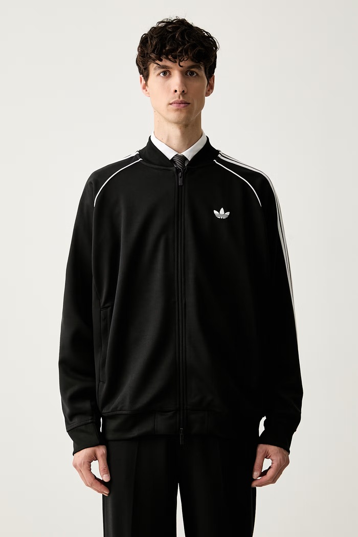 adidas Originals bluza rozpinana męska Adicolor Classic czarny KR1342